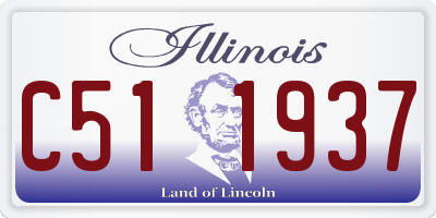 IL license plate C511937
