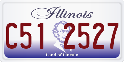 IL license plate C512527