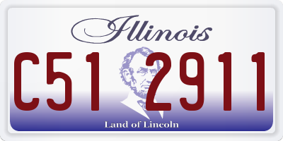 IL license plate C512911