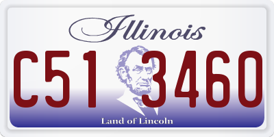 IL license plate C513460