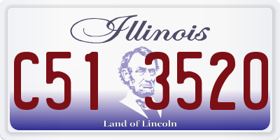 IL license plate C513520