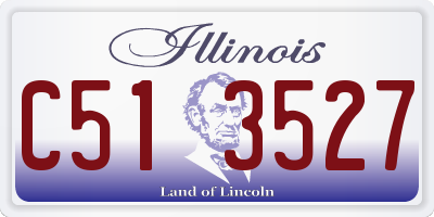 IL license plate C513527