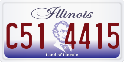 IL license plate C514415