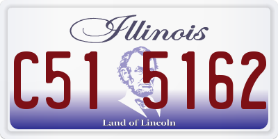 IL license plate C515162