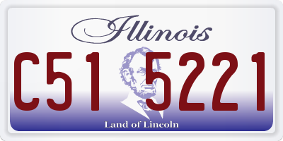 IL license plate C515221