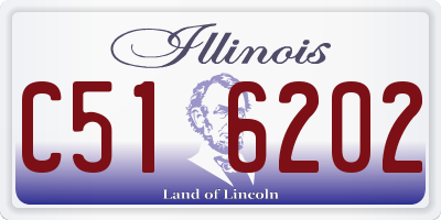 IL license plate C516202