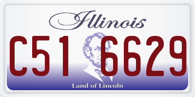 IL license plate C516629