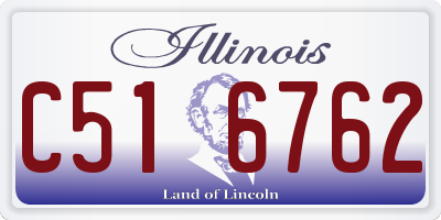 IL license plate C516762
