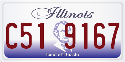 IL license plate C519167