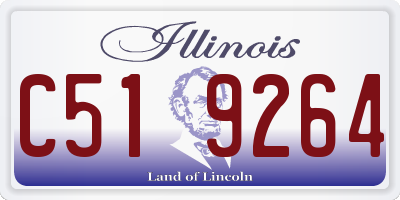 IL license plate C519264