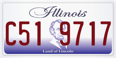 IL license plate C519717