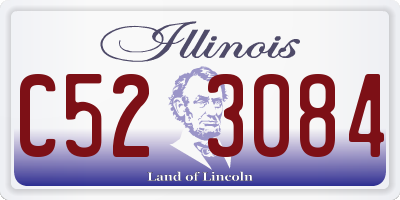IL license plate C523084
