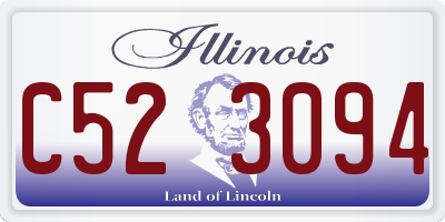 IL license plate C523094