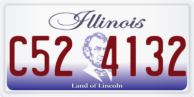 IL license plate C524132