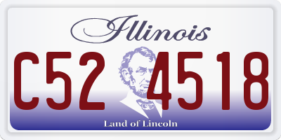 IL license plate C524518