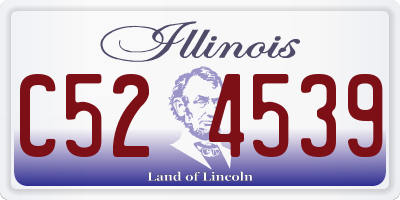 IL license plate C524539