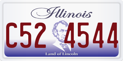IL license plate C524544