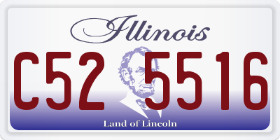 IL license plate C525516