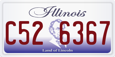 IL license plate C526367