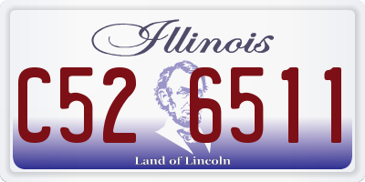 IL license plate C526511