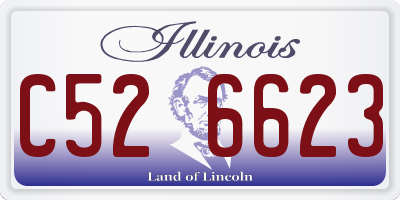 IL license plate C526623