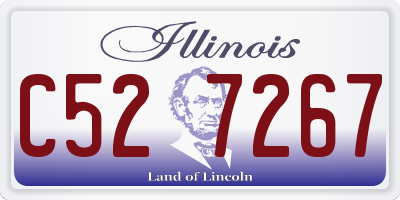 IL license plate C527267