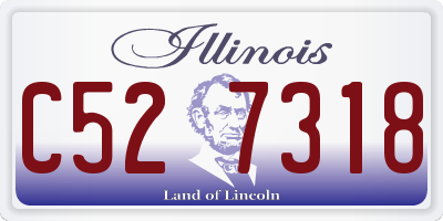 IL license plate C527318
