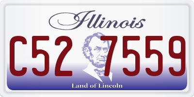 IL license plate C527559