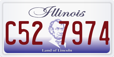 IL license plate C527974