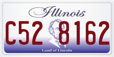 IL license plate C528162