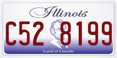 IL license plate C528199
