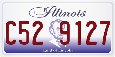 IL license plate C529127