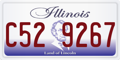 IL license plate C529267