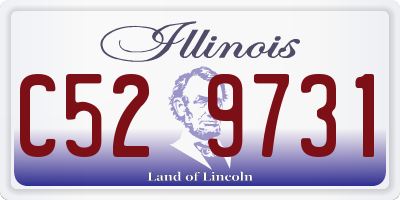 IL license plate C529731
