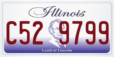 IL license plate C529799