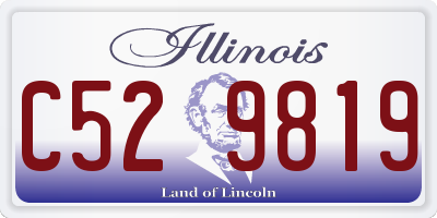 IL license plate C529819
