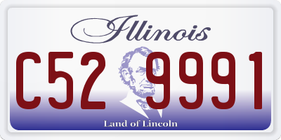 IL license plate C529991