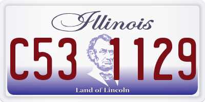 IL license plate C531129