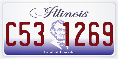 IL license plate C531269