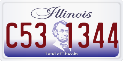 IL license plate C531344