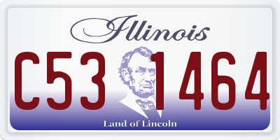 IL license plate C531464