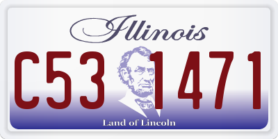 IL license plate C531471