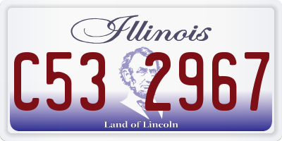 IL license plate C532967