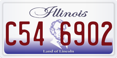IL license plate C546902