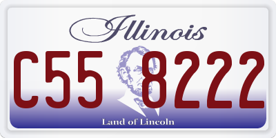 IL license plate C558222