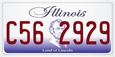 IL license plate C562929