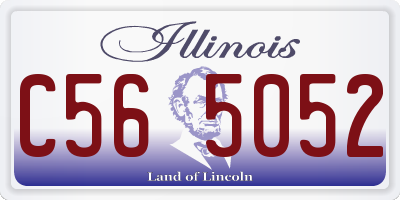 IL license plate C565052