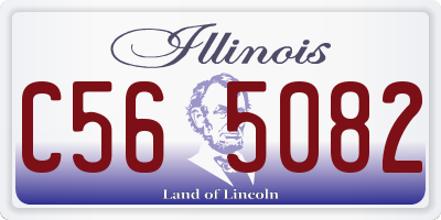 IL license plate C565082
