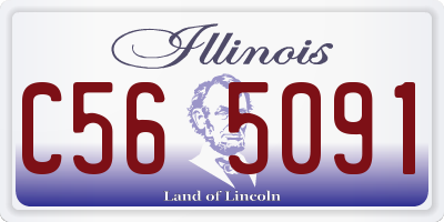 IL license plate C565091