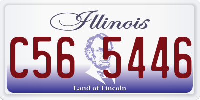 IL license plate C565446